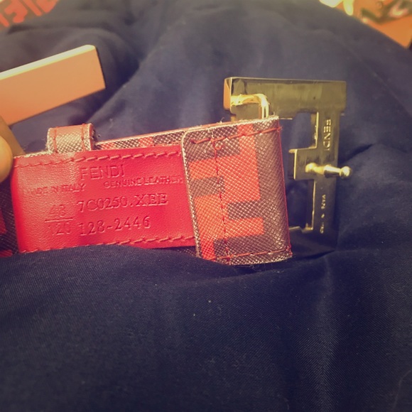 Fendi Accessories - Red fendi belt Fendi Accessories - Red fendi belt